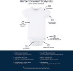 Gerber Unisex-Baby 5 Pack Onesies Multi-packs Bundle Interlock 180 Gsm - Image 3